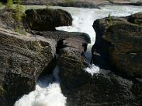 Felsdurchbruch des Kicking Horse Rivers bei den Natural Bridges - Yoho NP